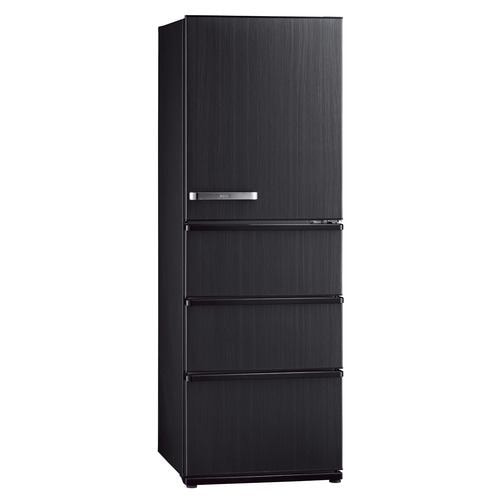 アクア 冷蔵庫 368L 左開き 4ドア 幅60cm 大容量冷凍室 LED庫内灯