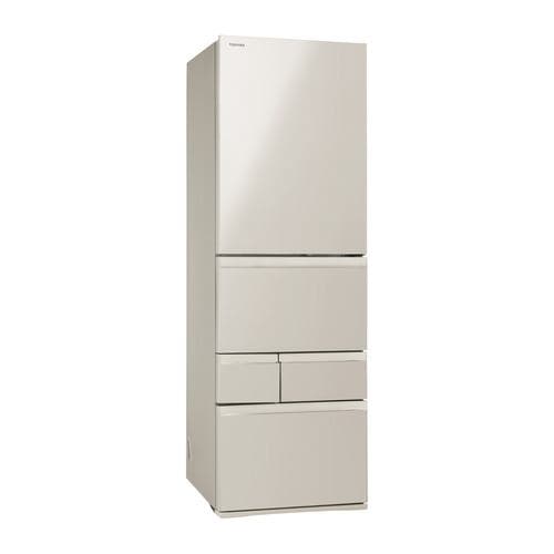 関東限定】東芝 冷蔵庫 465L 左開き 5ドア 幅60cm 摘みたて野菜室 速鮮