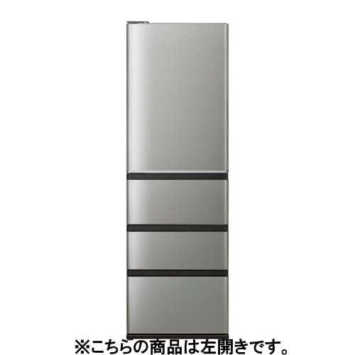 アクア 冷蔵庫 458L 左開き 4ドア 幅59.5cm 大容量冷凍室 おいシールド