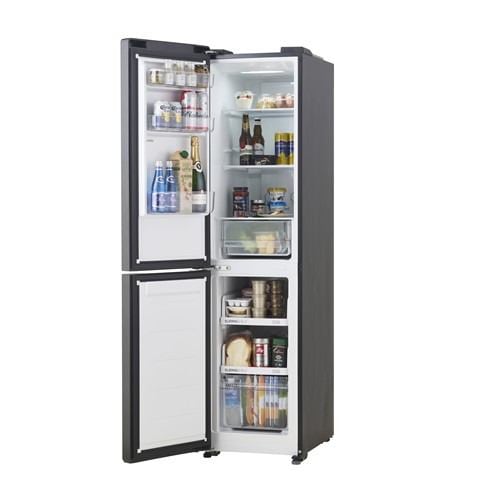 Haier JR-SX21BL-H 冷蔵庫 2ドア 208L 左開き freemo メタルグレー