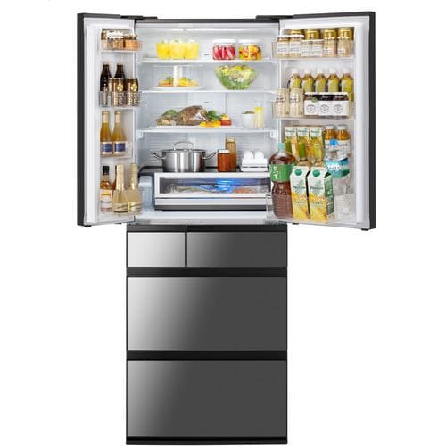 パナソニック NR-F559WPX-X 6ドア冷蔵庫 (550L・フレンチドア