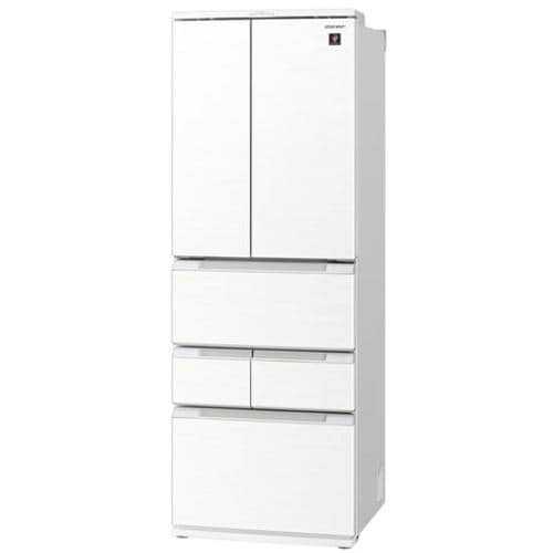 シャープ SJ-MF46K プラズマクラスター冷蔵庫 (457L・フレンチドア) W