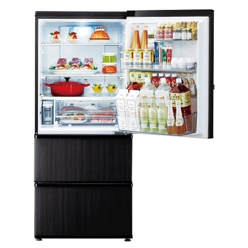 AQUA AQR-SV27P(K) 3ドア冷蔵庫 SV series ウッドブラック AQRSV27P(K