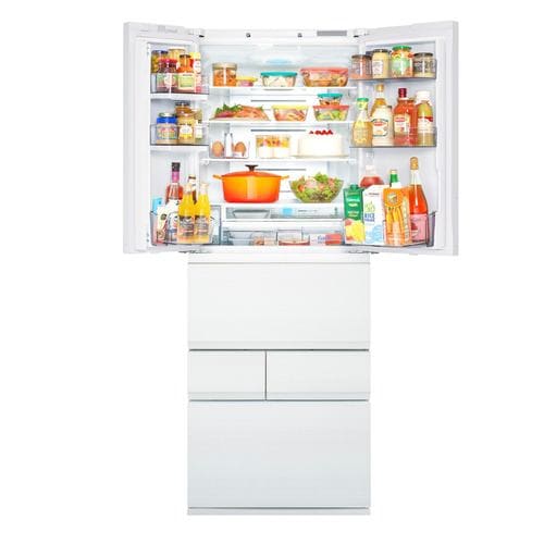 東芝 冷蔵庫 600L 観音開き 6ドア 幅68.5cm 摘みたて野菜室 新鮮ツイン