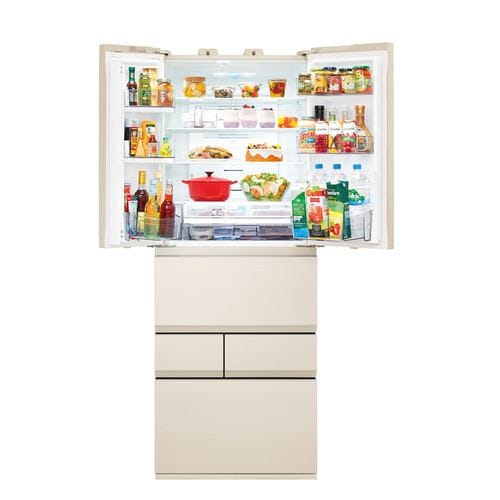 東芝 冷蔵庫 551L 観音開き 6ドア 幅68.5cm 摘みたて野菜室 新鮮ツイン