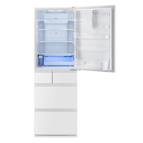 パナソニック 冷蔵庫 406L 右開き 5ドア 幅60cm ワンダフルオープン 微