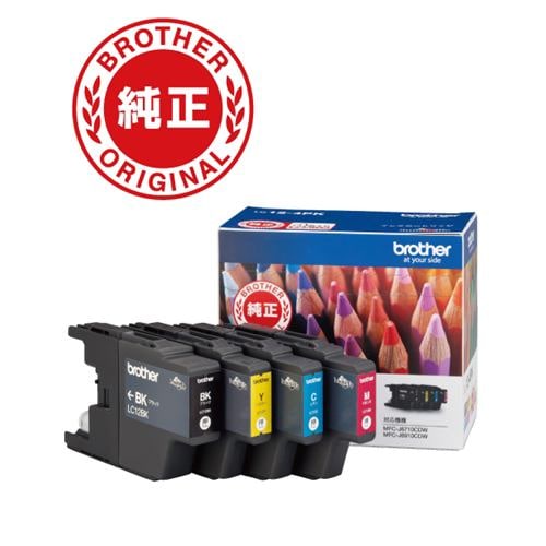 インク ブラザー 純正 カートリッジ 純正インクカートリッジ 4色セット