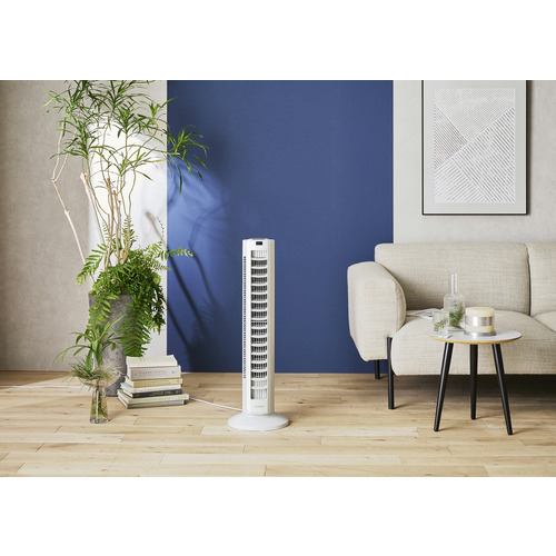 アイリスオーヤマ TWF-CD81T-H DCタワーファン ライトグレー TWFCD81TH