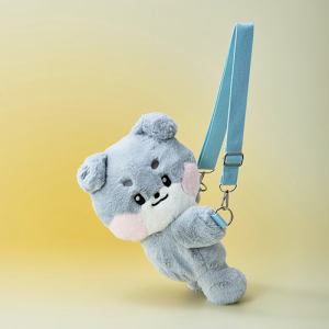 LINEfriends 100034257 zeroni ぬいぐるみバッグ（Fluffy