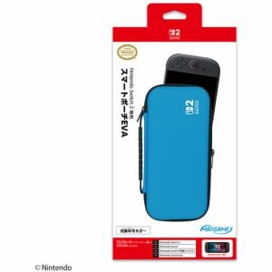 Nintendo Switch 2 専用スマートポーチEVA ブルー×ブラック BEEP-01BB