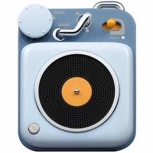 MUZEN MWP1ISB Bluetoothスピーカー Button スカイブルー | ヤマダ