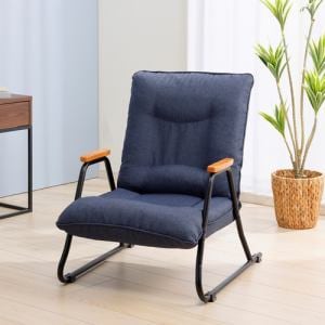 期間限定大特価】ヤマダオリジナル 木製アーム付き高座椅子 幅64cm 座