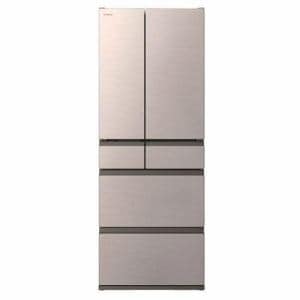 日立 冷蔵庫 617L 観音開き 6ドア 幅68.5cm ひろin冷凍プラス まるごと