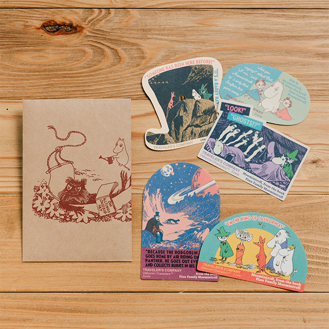 MOOMIN SHOP ONLINE】TRAVELER'S COMPANY トラベラーズノートセット