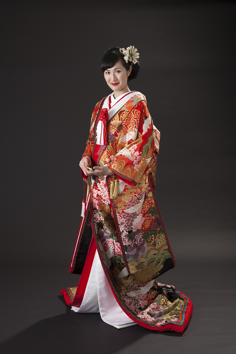 色打掛 K-021 | 和装の着付け・レンタル衣装・七五三・成人式の着付け