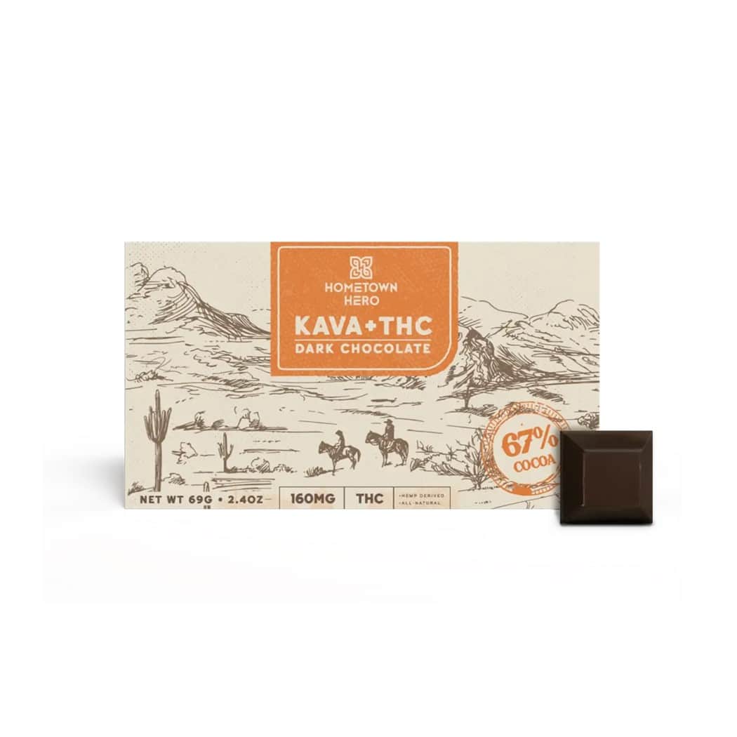 Hometown Hero - Kava + THC Dark Chocolate Bar - Capital CBD