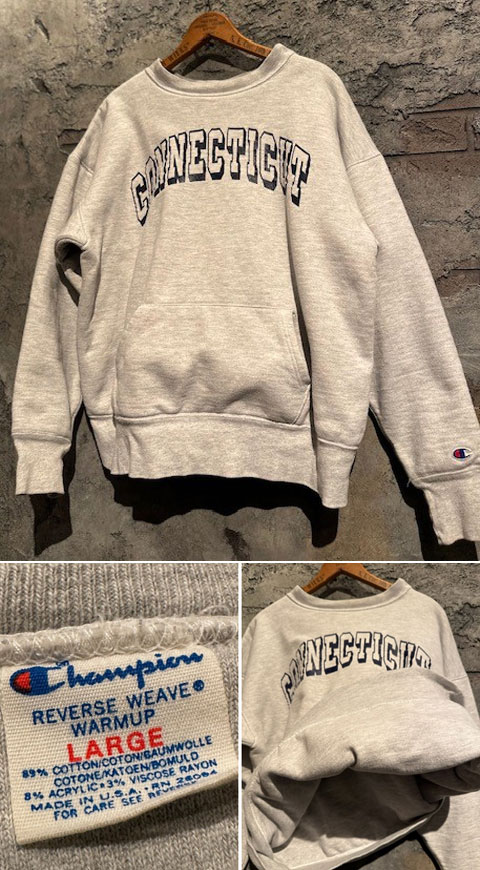 1980's〜 “ CHAMPION / トリコロールタグ ” “ DOUBLE-FACE（ダブル