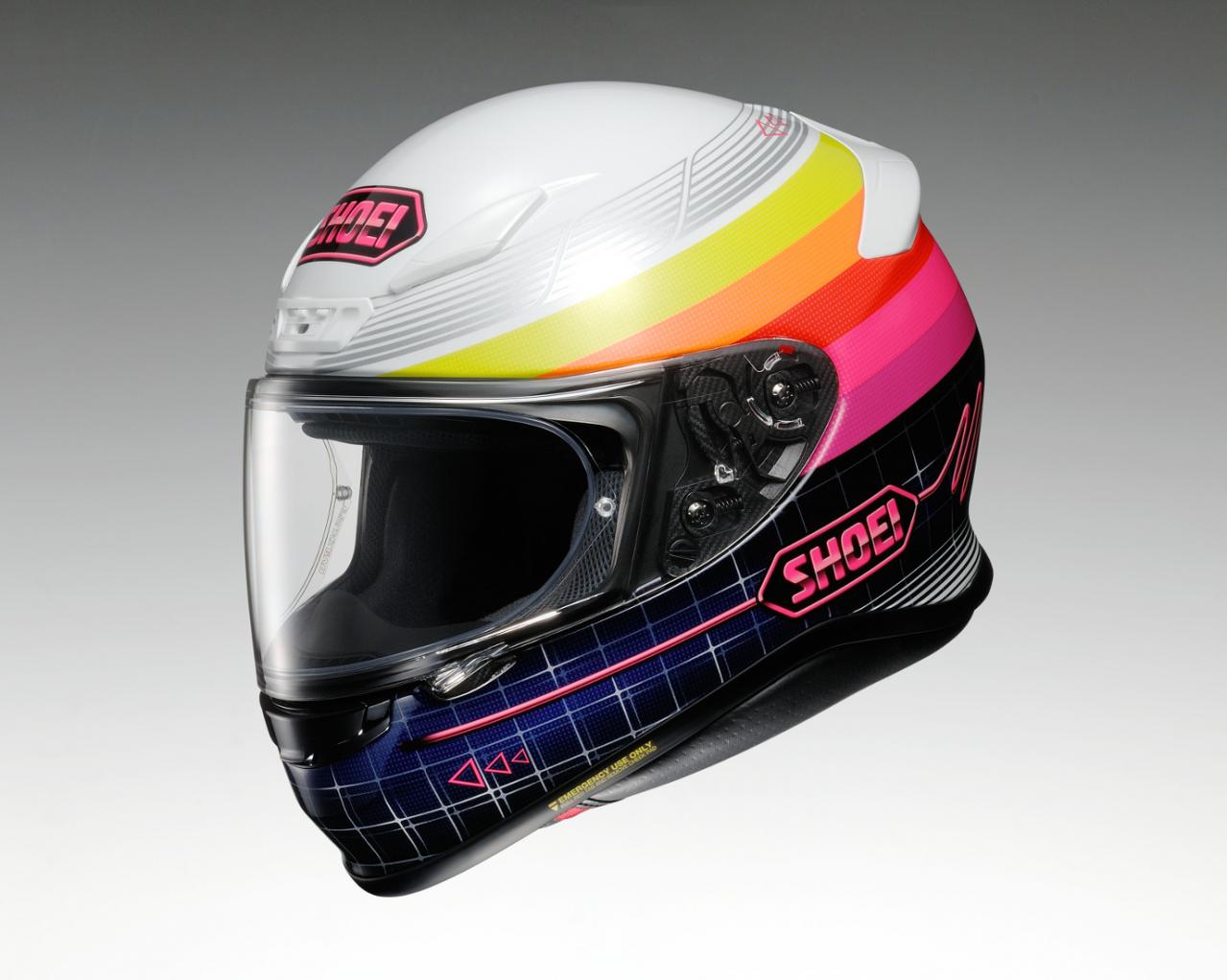 もはや斬新！ 80年代の風が漂うネオングラフィック｜SHOEI Z-7「ZORK