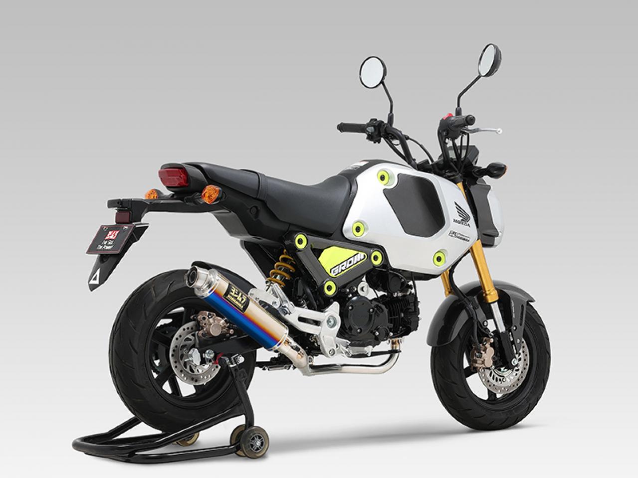 馬力が上がる！ 新型グロム用に、ヨシムラ・サイクロンが登場｜Motor