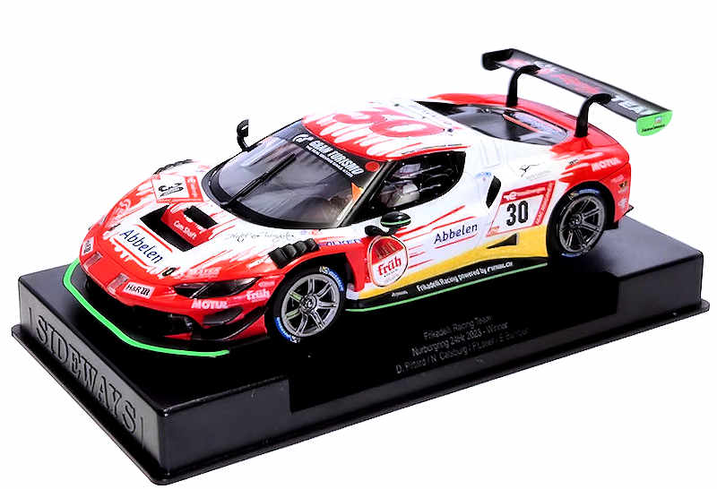 SIDEWAYS 1/32 ｽﾛｯﾄｶｰ SWCAR11b◇Ferrari 296 GT3 #30 Frikadelli