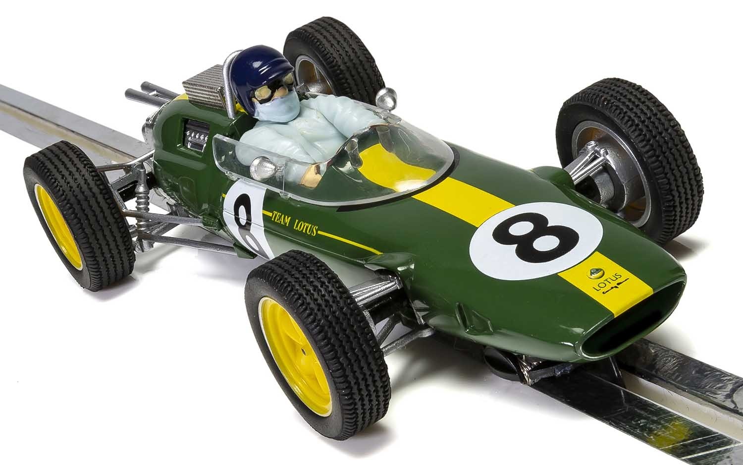 Scalextric 1/32 ｽﾛｯﾄｶｰ C4068A◇ Lotus 25, #8/Jim Clark Monza 1963