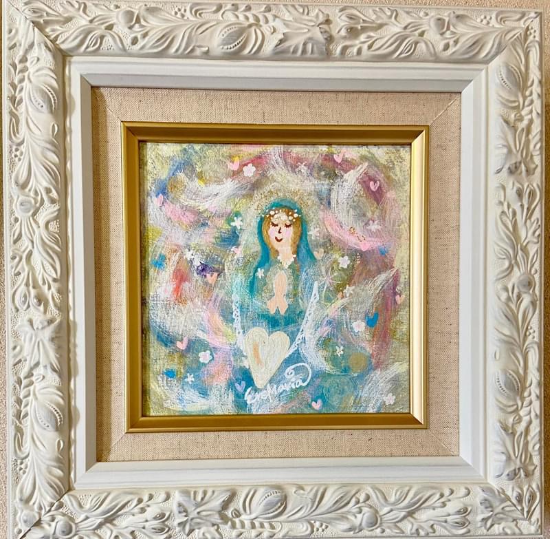 愛と光の祈りのマリア（原画）（SOLD OUT） | ☆エレマリア