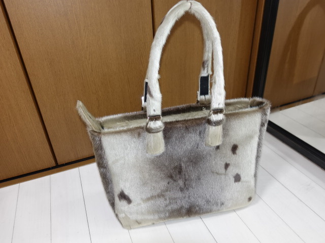 トートバッグ（Seal：シール革）アザラシ毛皮 | PremiumShop
