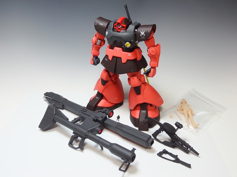 プレミアム完成品】バンダイ MG 1/100 シャア専用リックドム