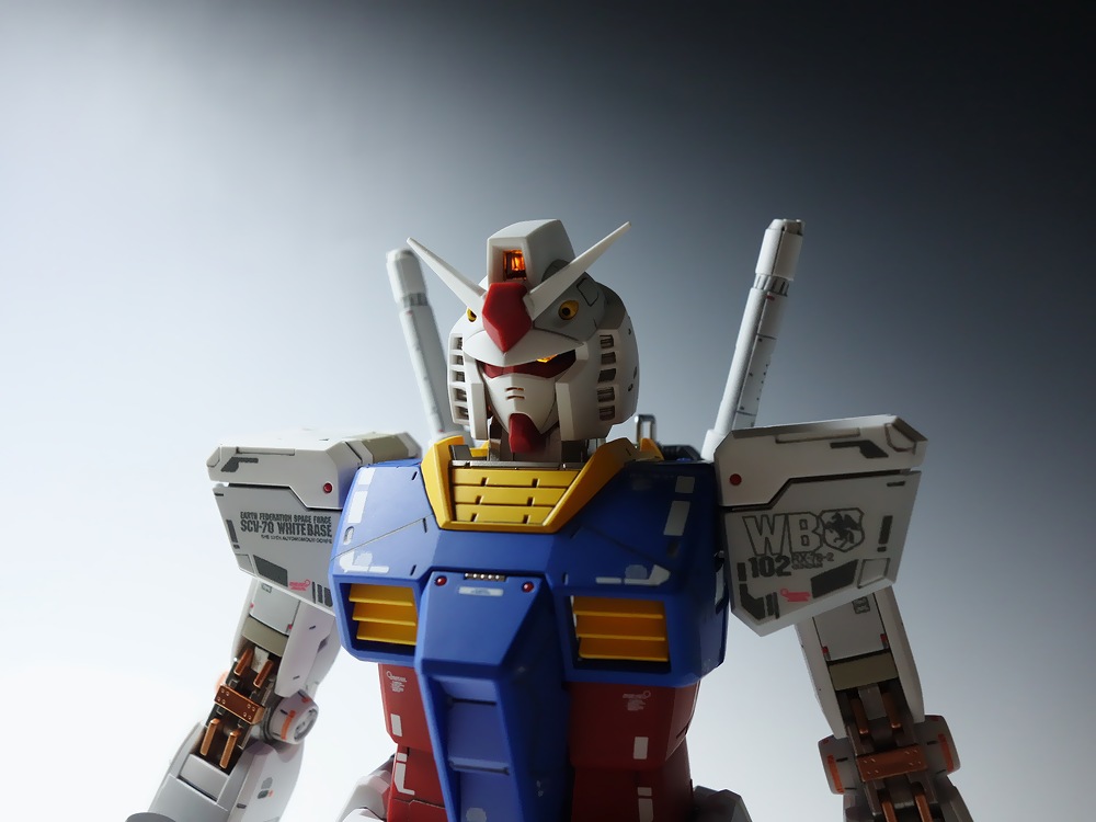 全塗装【プレミアムプラス完成品】バンダイ MG 1/100 ガンダム Ver.3.0