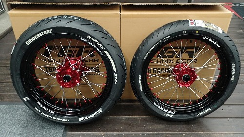 TGR レーシングホイール TYPE-R ス－パーモト用 CRF250L(MD47)用