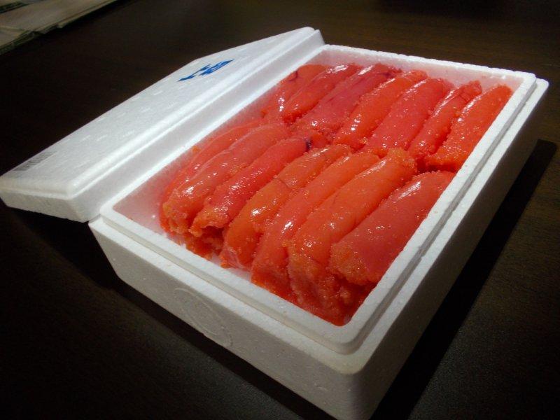 A-595】徳用たらこ上切 スチロール入り（500g） | ヤマゴ