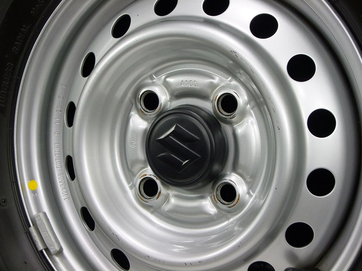 SUZUKI (スズキ) CARRY (キャリイ) 純正 12×3.5J(+45)100-4H シルバー