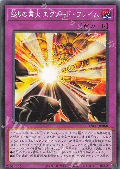 N 怒りの業火 エクゾード・フレイム 販売 | [INFO] INFINITE FORBIDDEN
