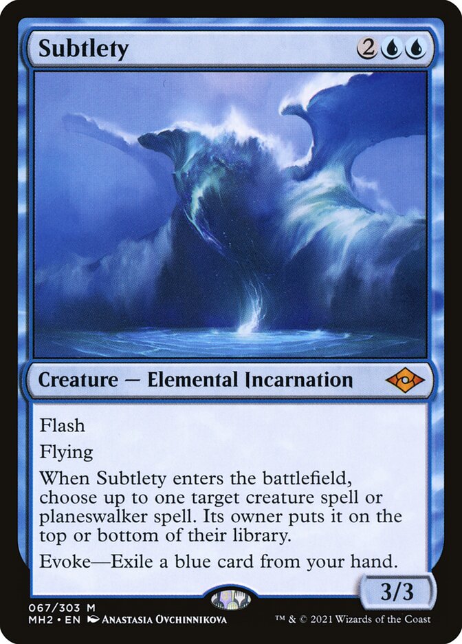 Subtlety · Modern Horizons 2 (MH2) #67 · Scryfall Magic: The