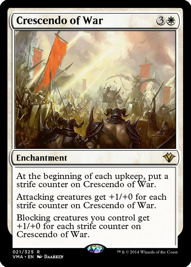 Crescendo of War · Vintage Masters (VMA) #21 · Scryfall Magic: The