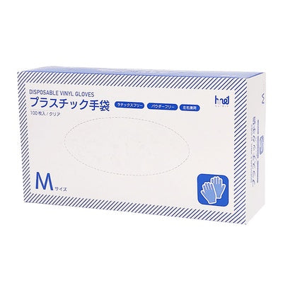 プラスチック手袋（100枚×10箱 ￥3.96/枚 ￥396/箱） – ケアメディカ