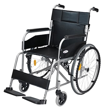 自走式スチール製車椅子 ウィッシュ CS-10 ｜ 車いすのケアテックジャパン