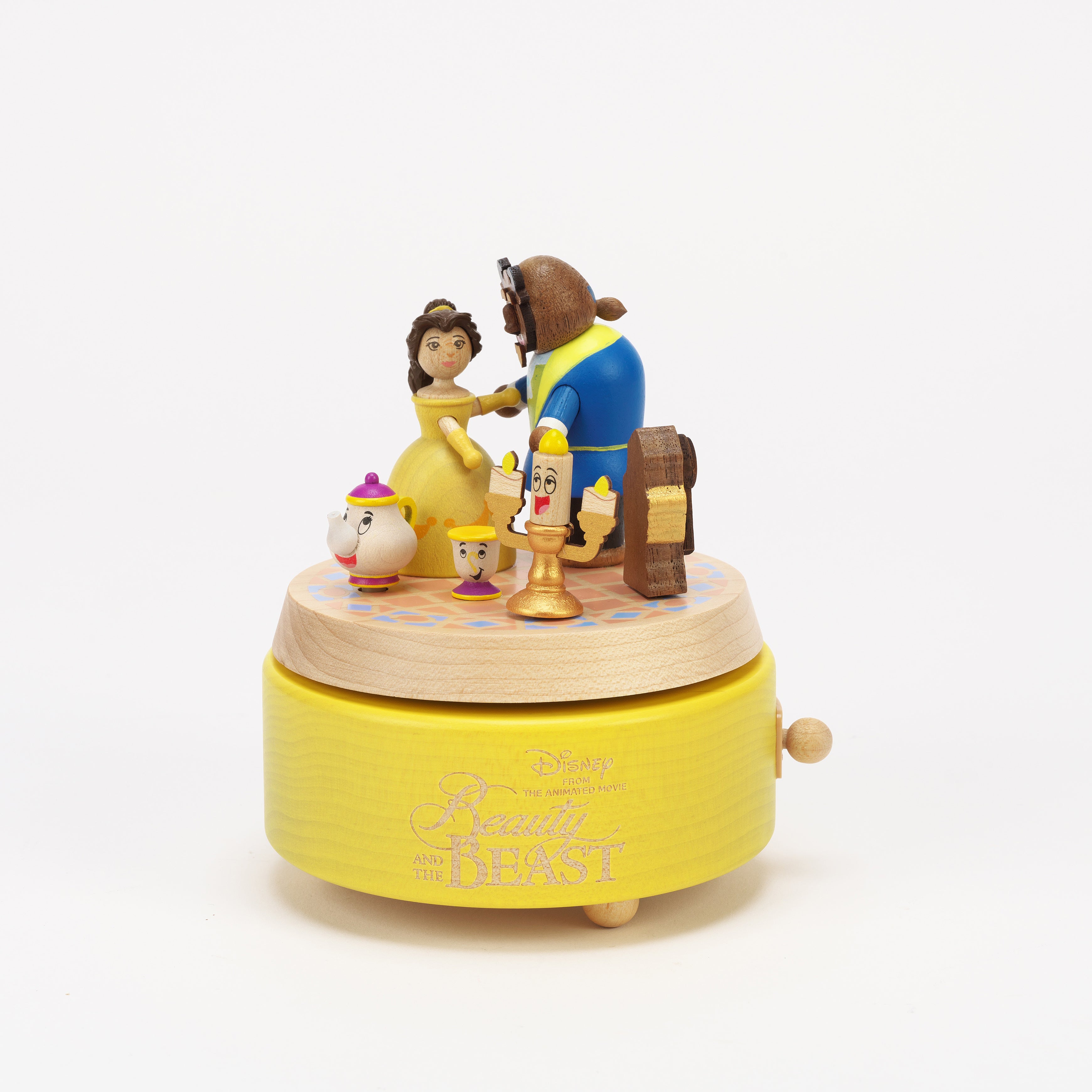 木製からくりオルゴール 美女と野獣 – オルゴールショップ カリヨン