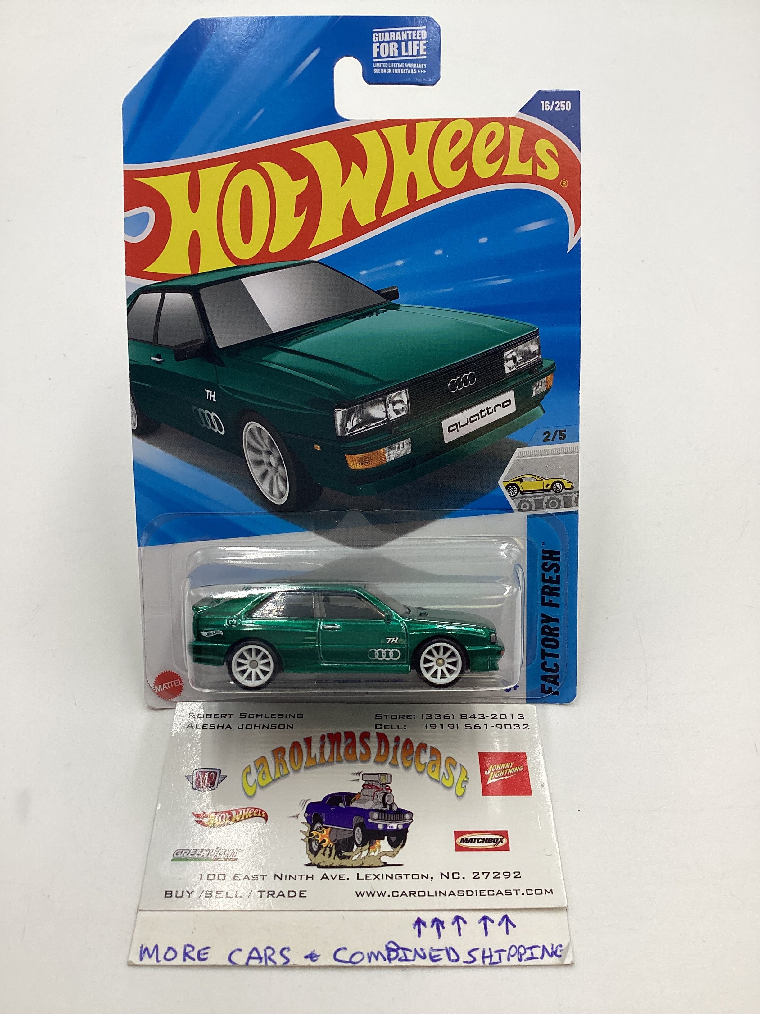 2025 Hot Wheels A Case Super Treasure Hunt #16 87 Audi Quattro