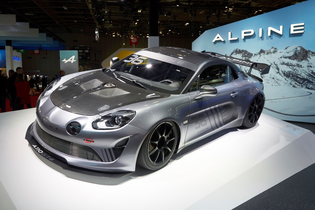 アルピーヌ【パリ・サロン2018】GT4マシンでサーキットに殴り込み - LE