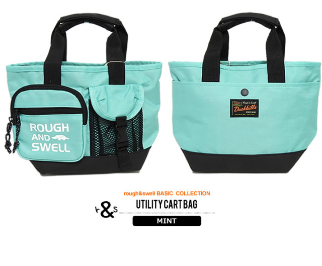 ROUGH AND SWELL ミントグリーン ゴルフバッグ ROUGH AND SWELL ミント