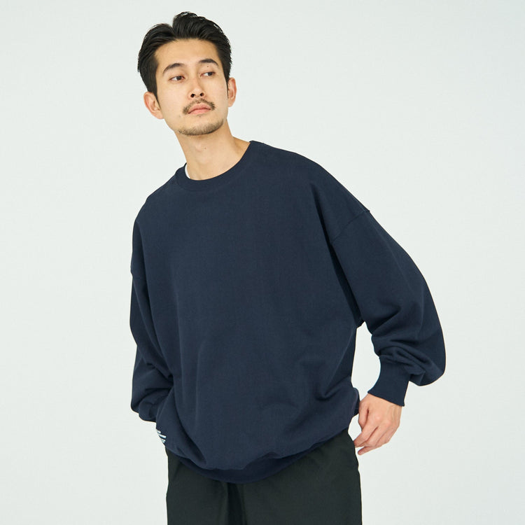 FreshService / LIGHT OZ CREW NECK SWEAT NAVY – CASDAY / キャスデイ