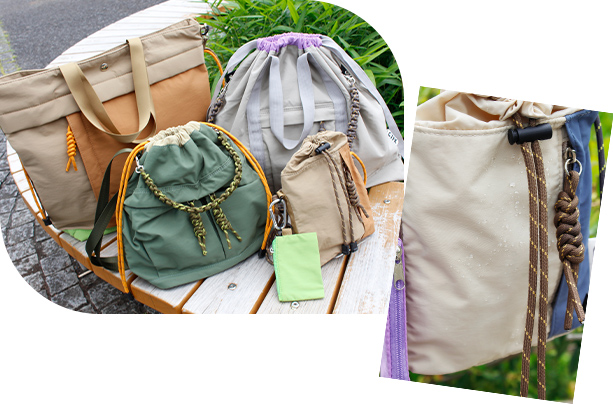 CONTROL FREAK】NYLON SERIES 雨の日OK！撥水ナイロンバッグまとめ