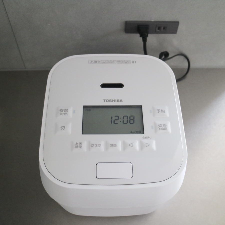 TOSHIBA（東芝） RC-10HGX(W) グランホワイト 炎匠炊き 真空圧力IH炊飯