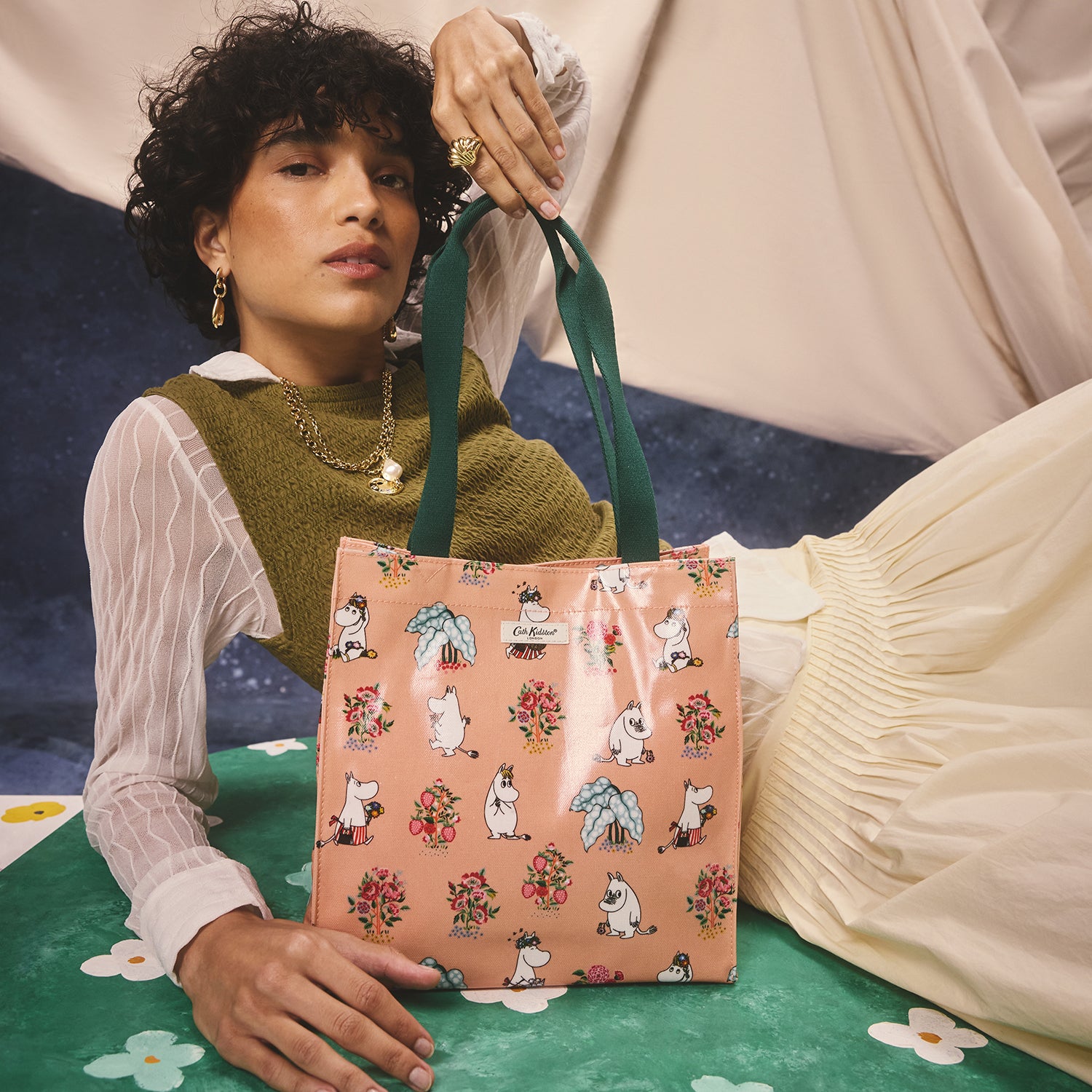 ムーミン ミディアム ブックバッグ Moomin Bunches | Cath Kidston