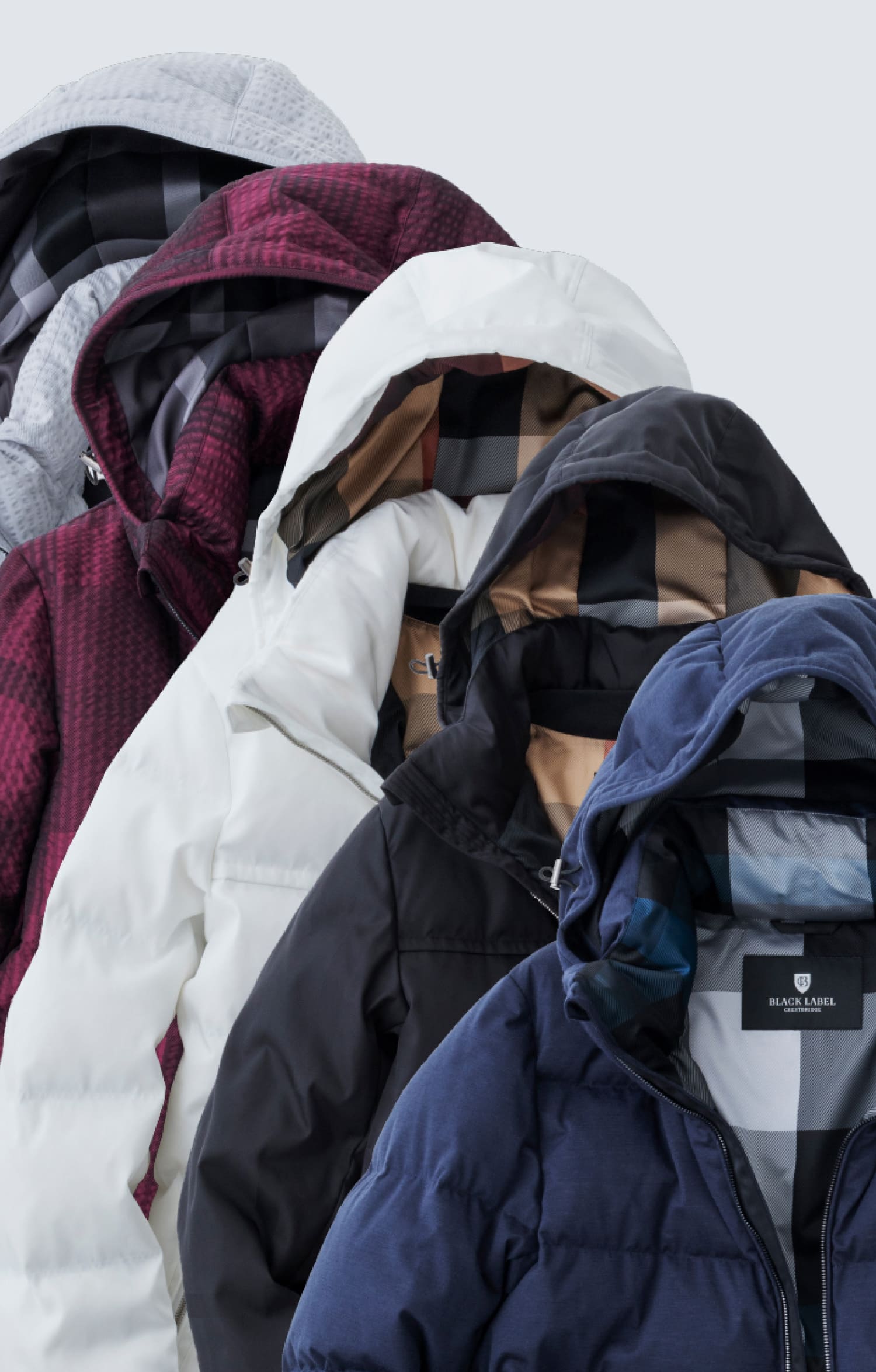 DOWN JACKETS｜BLACK LABEL CRESTBRIDGE(ブラックレーベル・クレスト