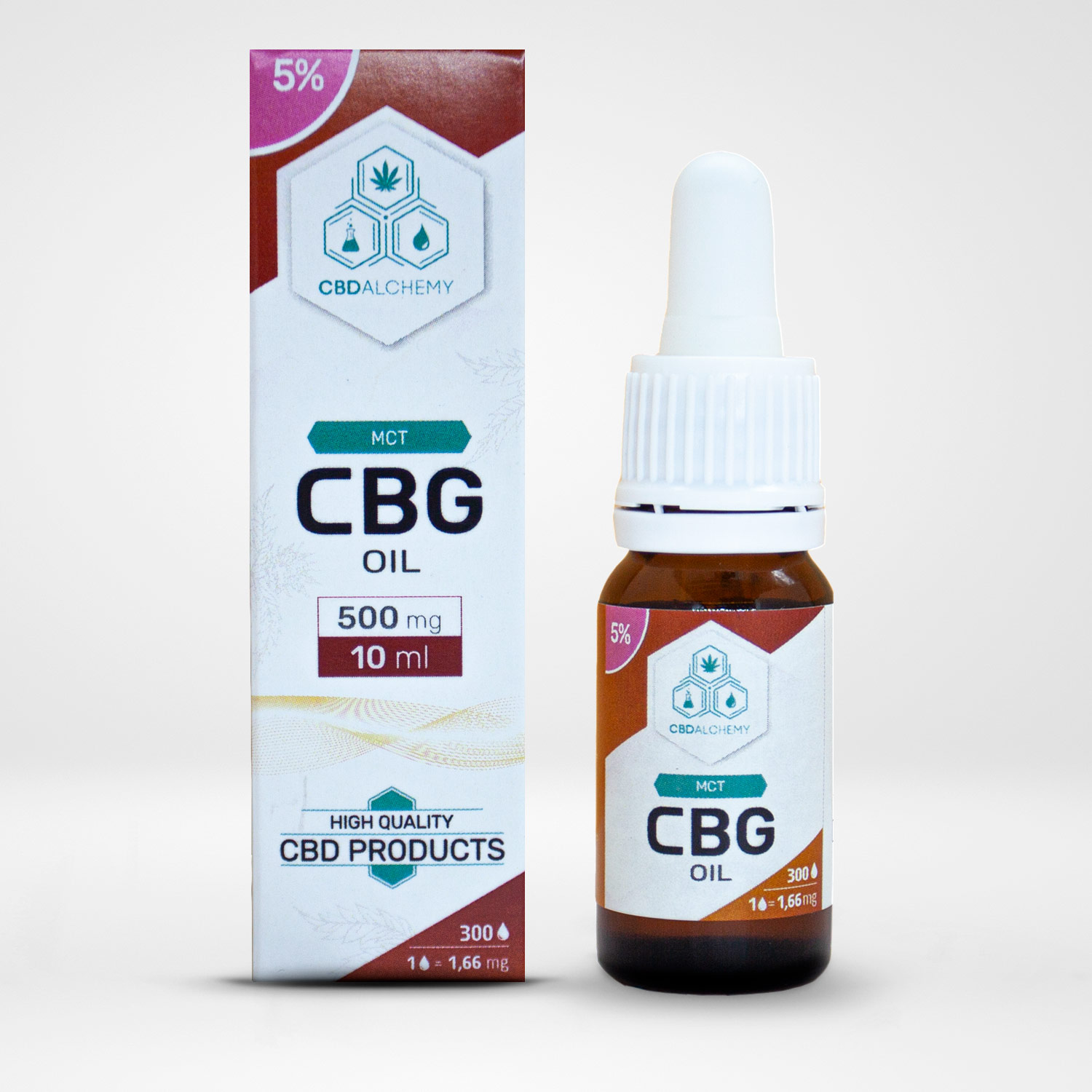 5% CBG and 2.5% CBD Oil | CBD Alchemy