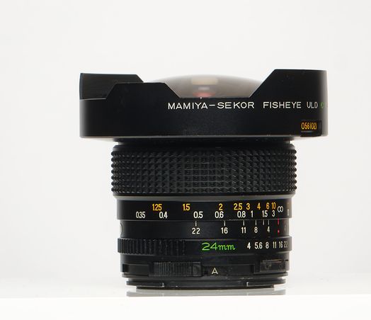Mamiya Sekor C 24mm f/4 Fisheye ULD Manual Focus Lens for 645