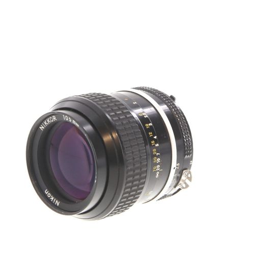 Nikon Nikkor 105mm F/2.5 AI Manual Focus Lens {52} - Used Camera