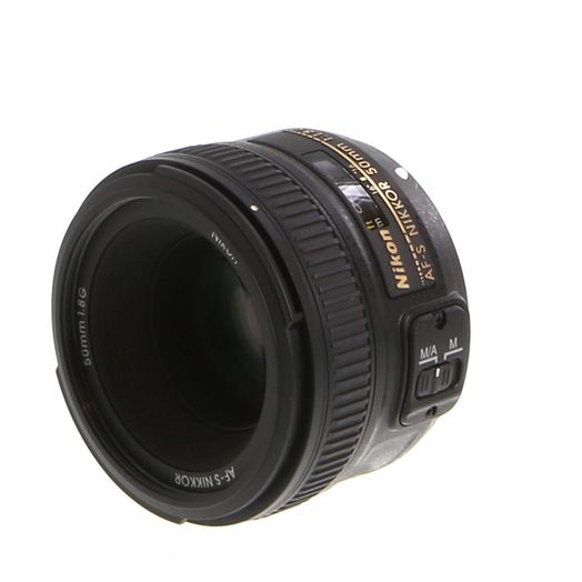 Nikon AF-S NIKKOR 50mm f/1.8 G Autofocus Lens {58}